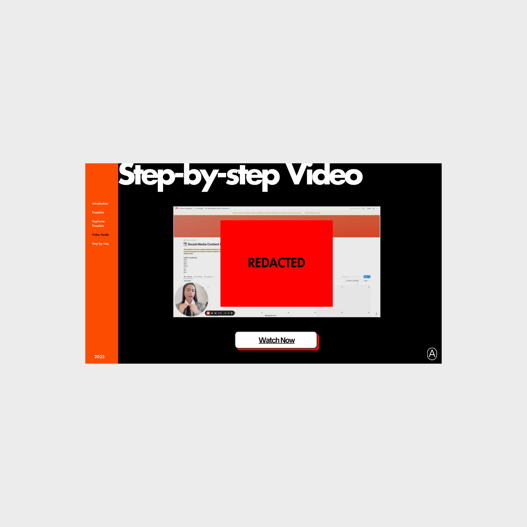 Social Media Monthly Planner | Tool