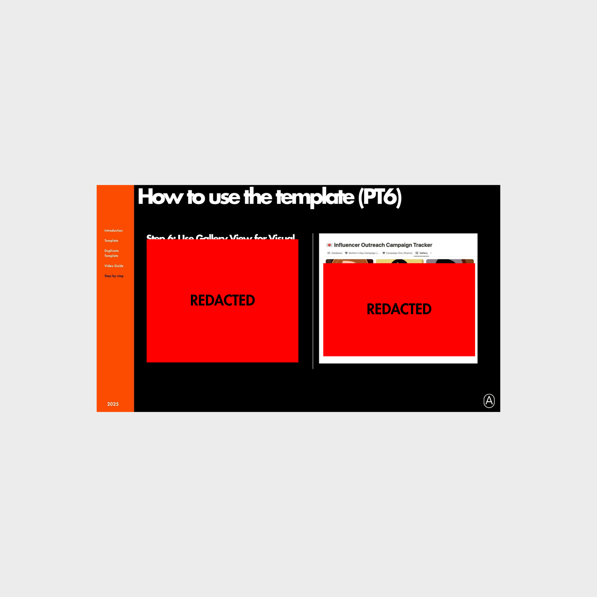 7. Influencer Outreach Campaign Tracker