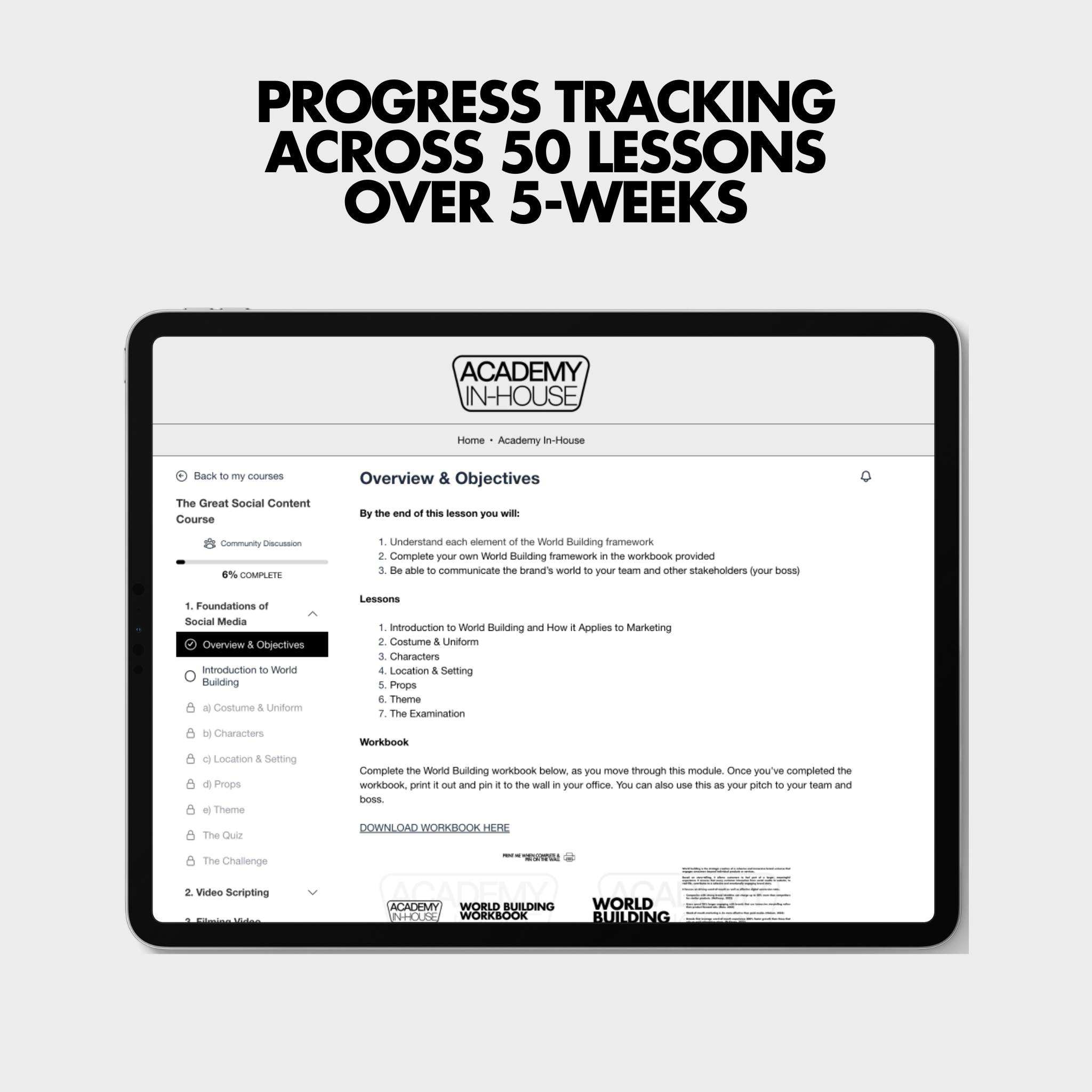 The Great Social Content Course