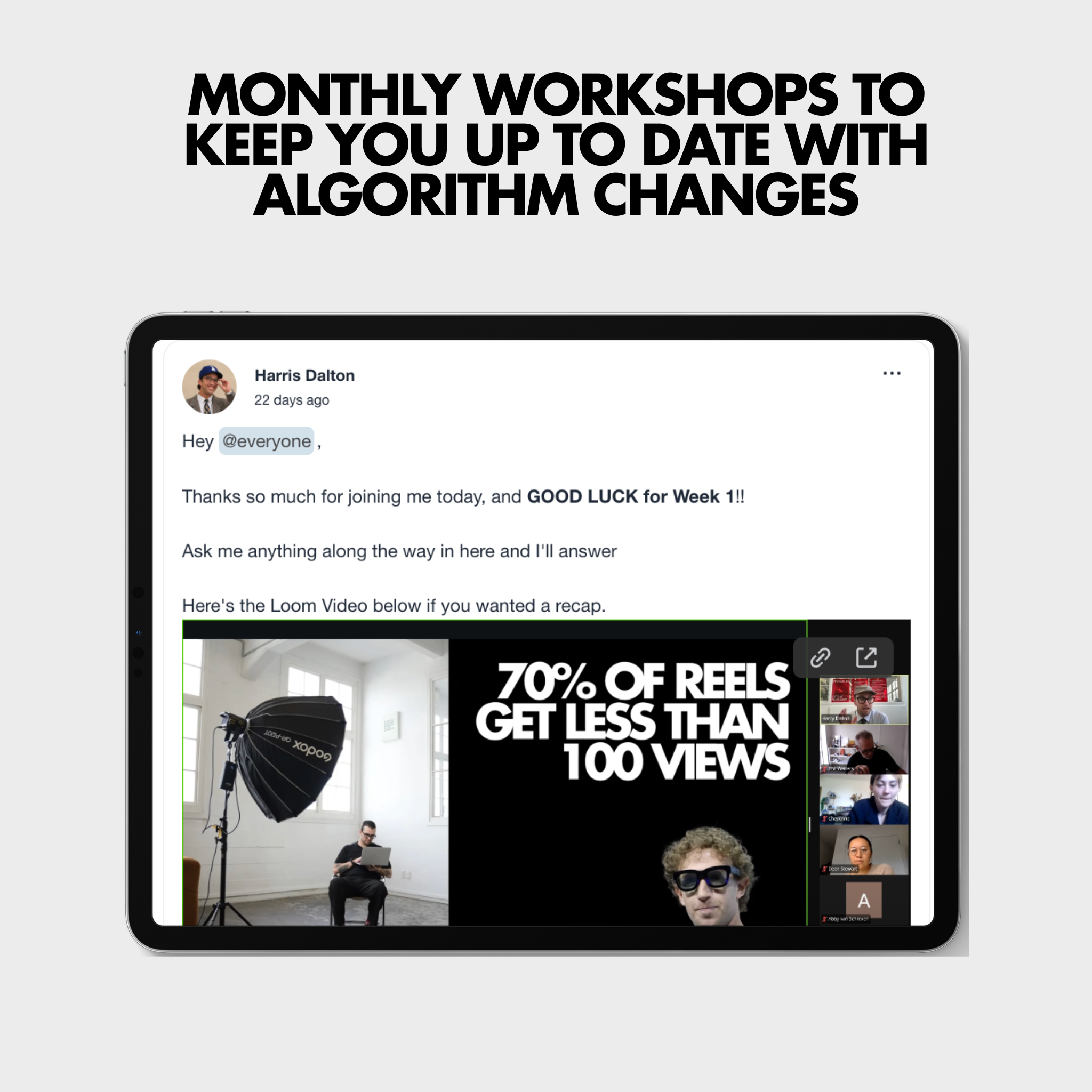 The Great Social Content Course